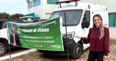 Cabixi reforça atendimento de saúde com nova ambulância adquirida por emenda parlamentar - ambulância em Cabixi
