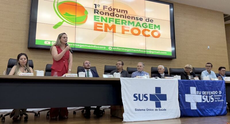 Cláudia de Jesus defende salários dignos para profissionais da saúde em Rondônia