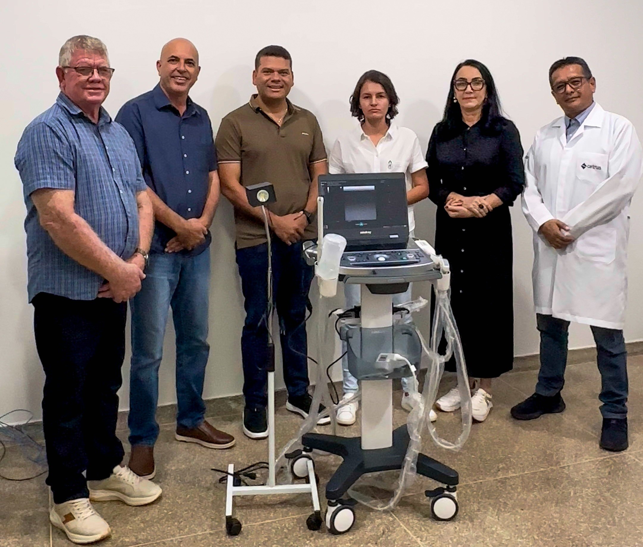 Deputado Ismael Crispin reforça atendimento em Nova Estrela com aparelho de ultrassonografia - aparelho de ultrassonografia em Nova Estrela