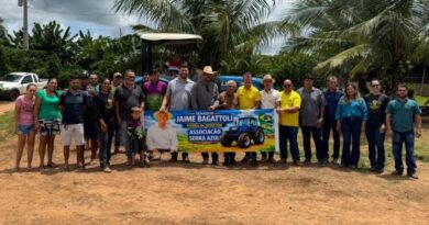 Deputado Luizinho Goebel entrega implementos agrícolas para fortalecer agricultura familiar em Nova Brasilândia D’Oeste - implementos agrícolas em Nova Brasilândia D’Oeste