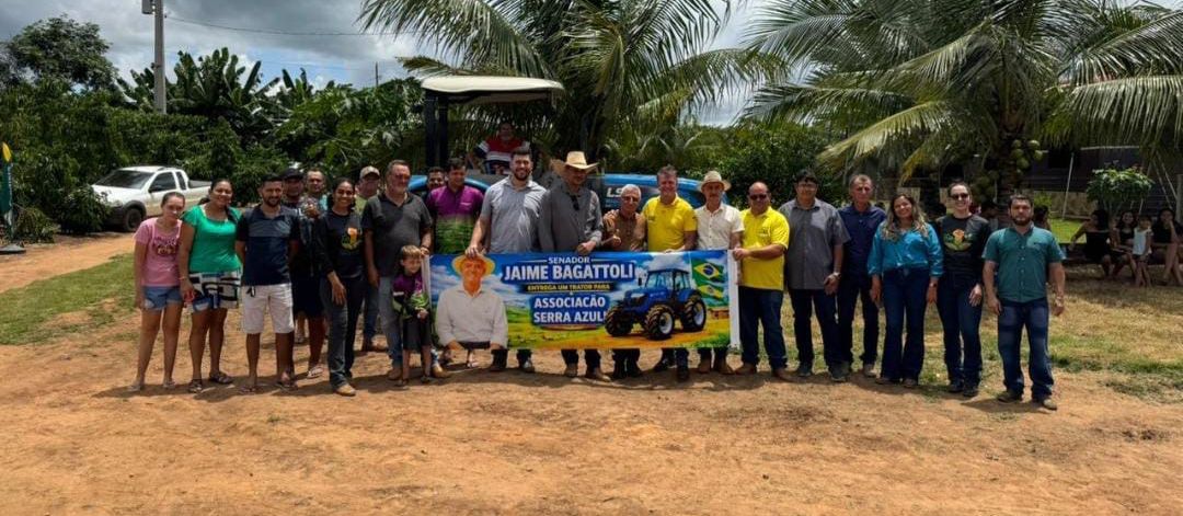 Deputado Luizinho Goebel entrega implementos agrícolas para fortalecer agricultura familiar em Nova Brasilândia D’Oeste - implementos agrícolas em Nova Brasilândia D’Oeste
