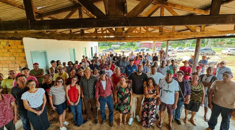 Deputado Nim Barroso reforça apoio aos produtores rurais em visita à Associação União da Vitória em Vilhena - produtores rurais em Vilhena