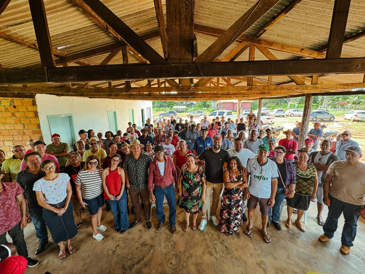 Deputado Nim Barroso reforça apoio aos produtores rurais em visita à Associação União da Vitória em Vilhena - produtores rurais em Vilhena