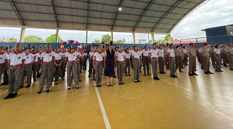 Dra. Taíssa reforça compromisso com educação e disciplina em evento no Colégio Militar de Rondônia - educação no Colégio Militar