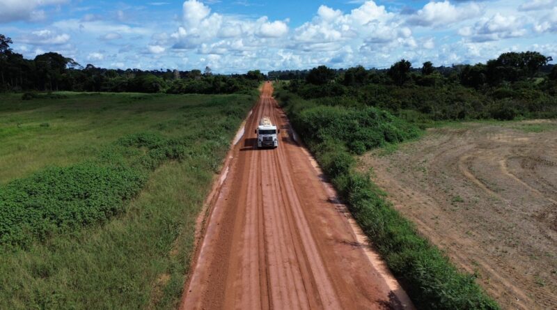 Manutenção na RO-140 em Rio Crespo avança após pedido do deputado Pedro Fernandes - manutenção RO-140 Rio Crespo