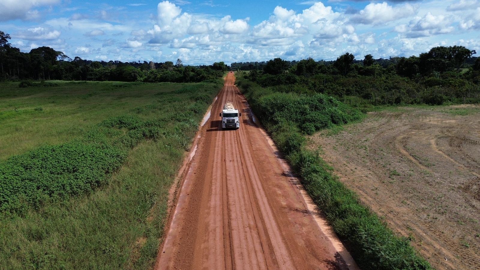 Manutenção na RO-140 em Rio Crespo avança após pedido do deputado Pedro Fernandes - manutenção RO-140 Rio Crespo