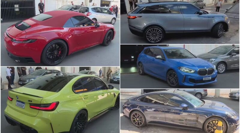 Ministro Mendonça autoriza leilão de carros e motos de luxo apreendidos na investigação do INSS - leilão de carros apreendidos INSS