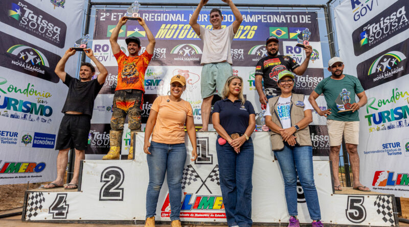 Motocross em Nova Mamoré impulsiona economia local com apoio da deputada Dra. Taíssa