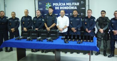 Recursos de Cirone Deiró garantem mais armas para a Polícia Militar de Rondônia - armas para Polícia Militar Rondônia