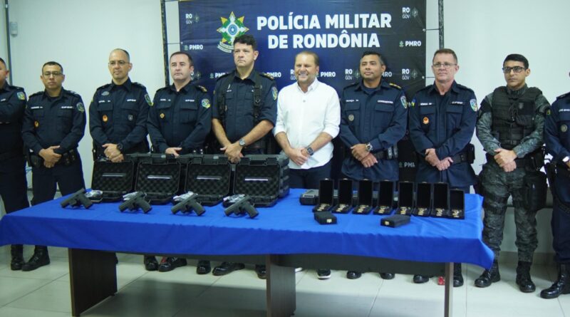 Recursos de Cirone Deiró garantem mais armas para a Polícia Militar de Rondônia - armas para Polícia Militar Rondônia