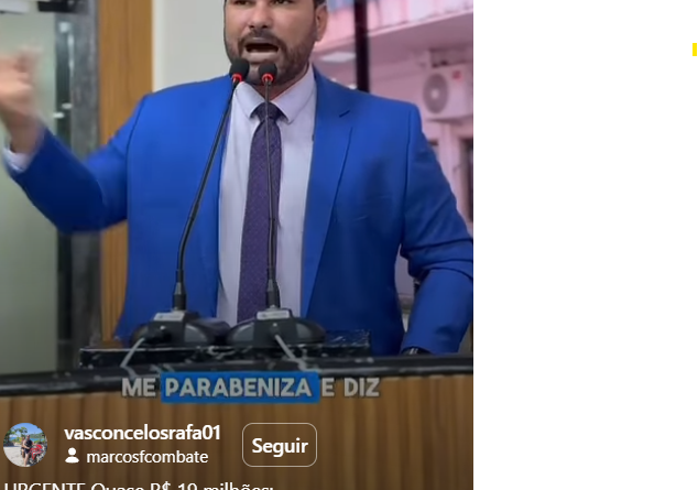 Vereador Marcos Combate denuncia esquema de ataques políticos na Secom de Porto Velho e anuncia investigação federal - denúncia vereador Marcos Combate Secom Porto Velho