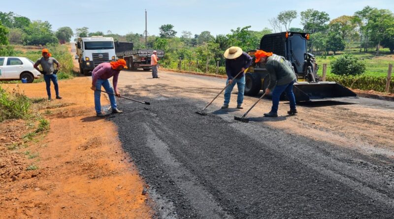 Alex Redano solicita massa asfáltica para melhorar vias urbanas de Nova Brasilândia D’Oeste - massa asfáltica Nova Brasilândia D’Oeste