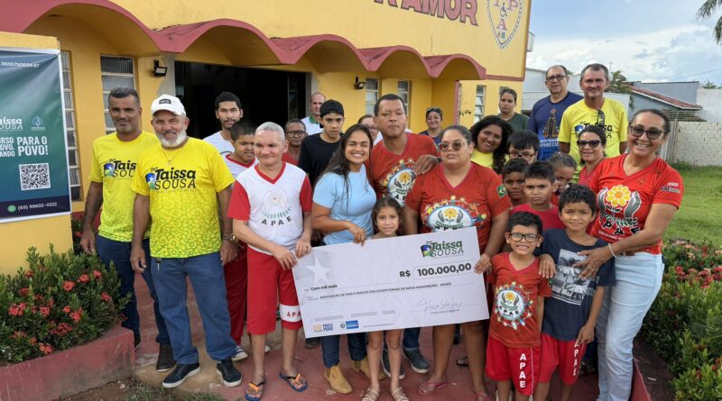 APAE de Nova Mamoré recebe R$ 100 mil para ampliar atendimento e estrutura