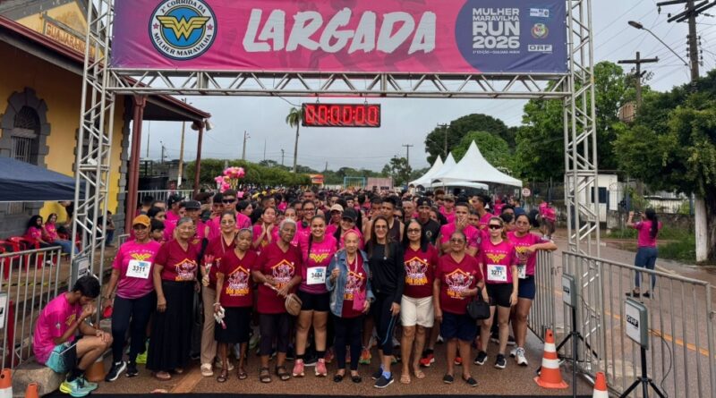 Dra. Taíssa prestigia 2ª Corrida Mulher Maravilha com mais de mil inscrições em Rondônia