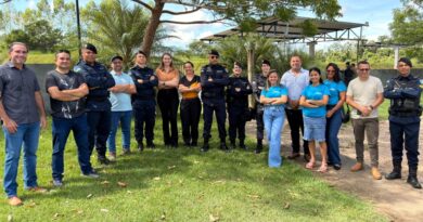 Entrega de armamentos reforça segurança pública na BR-429 com apoio da deputada Gislaine Lebrinha - entrega de armamentos BR-429