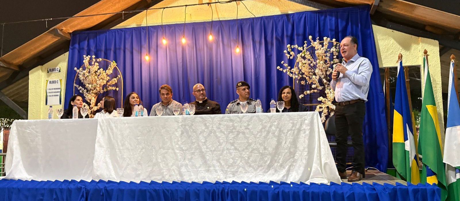 Escola Estadual Cora Coralina celebra 40 anos com participação do deputado Pedro Fernandes em Ariquemes
