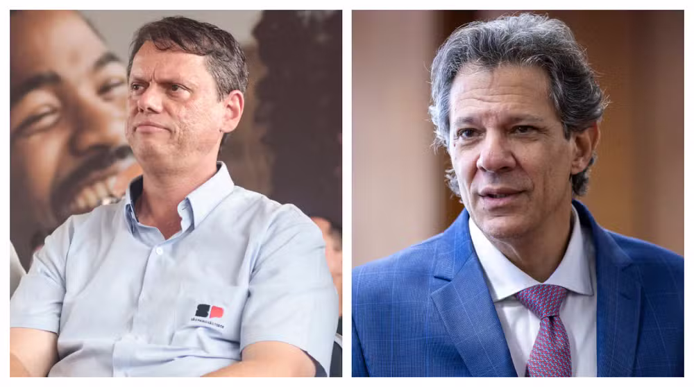 Pesquisa Quaest aponta Tarcísio com 38% e Haddad com 26% na disputa pelo governo de São Paulo - governo de São Paulo 2026