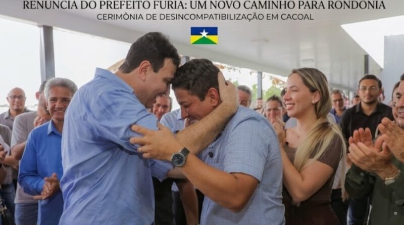 Renúncia de Adailton Fúria impulsiona corrida ao governo de Rondônia em 2026 - Renúncia Adailton Fúria