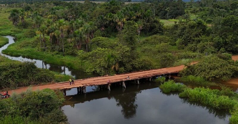 Ponte do Salomão em Guajará-Mirim será reconstruída em concreto com investimento de R$ 3,6 milhões - Ponte do Salomão Guajará-Mirim