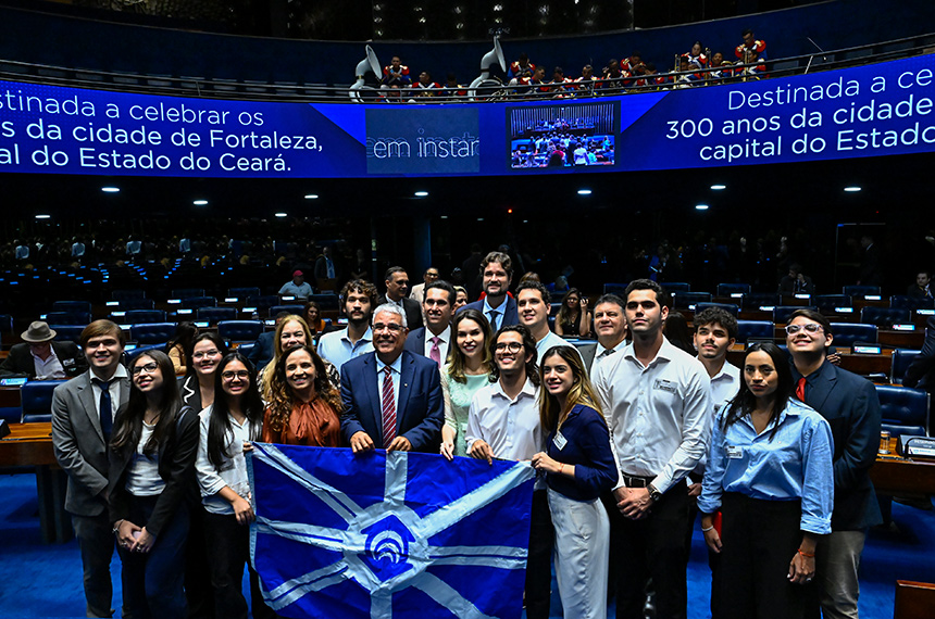 Senado celebra os 300 anos de Fortaleza em sessão especial destacando história e cultura