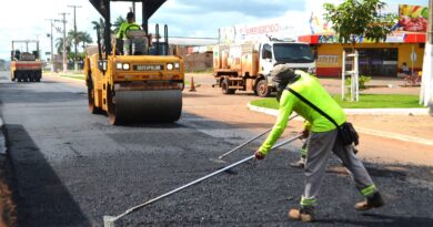 Obras de recapeamento em Cerejeiras impulsionam transformação urbana com investimento de R$ 8,5 milhões